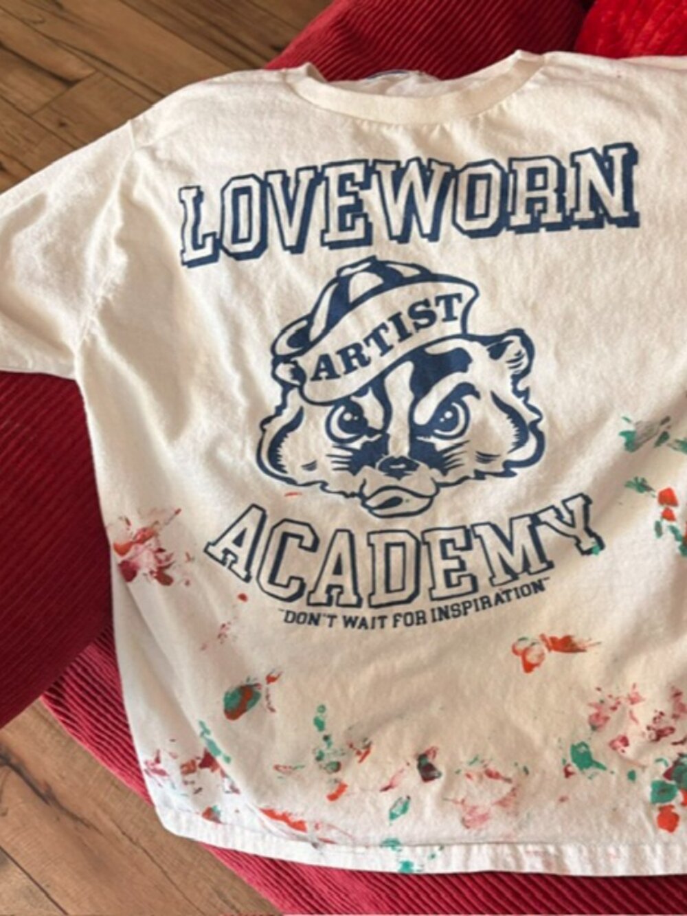 Loveworn Youth Artist Academy Tshirt - Medium